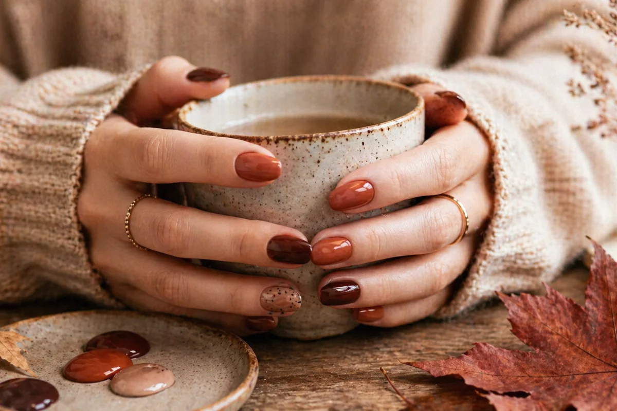 inspiración Pinterest de uñas aesthetic sin texto ni marcas