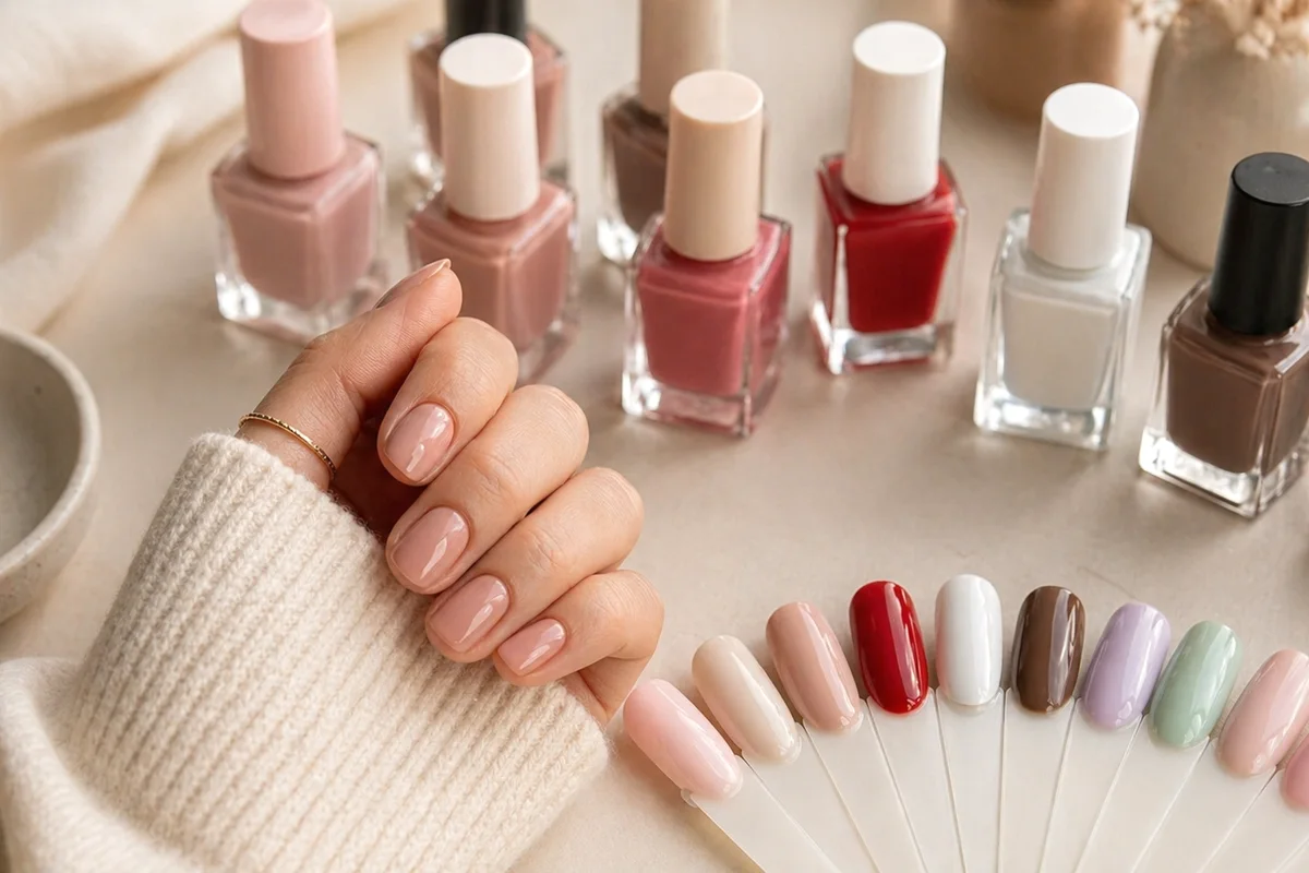 inspiración Pinterest de manicura francesa sin texto ni marcas