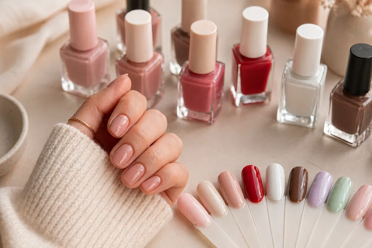 uñas verano con tonos tendencia y acabado brillante