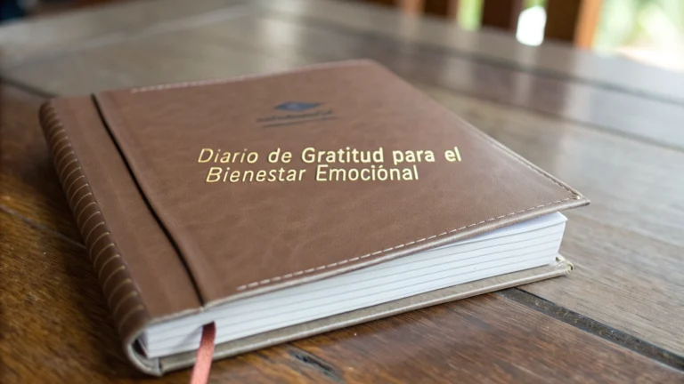 diario de gratitud para el bienestar emocional